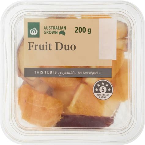 Perfection Fruit Duo Fresh Cut 200g Woolworths