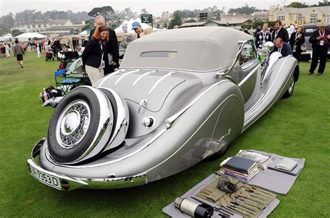 1937 Horch 853 Full And Ruhr Beck Sport Convertible Cabriolets Car