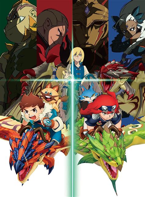 Known as riders, they awaken the powers of monsters and live alongside them in secrecy. L'anime Monster Hunter Stories Ride On en Promotion Vidéo 2