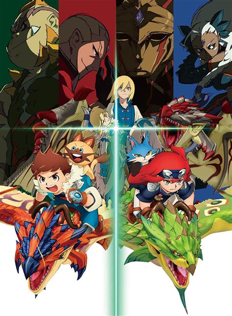 This is a world where both men and monsters exist. L'anime Monster Hunter Stories Ride On en Promotion Vidéo 2
