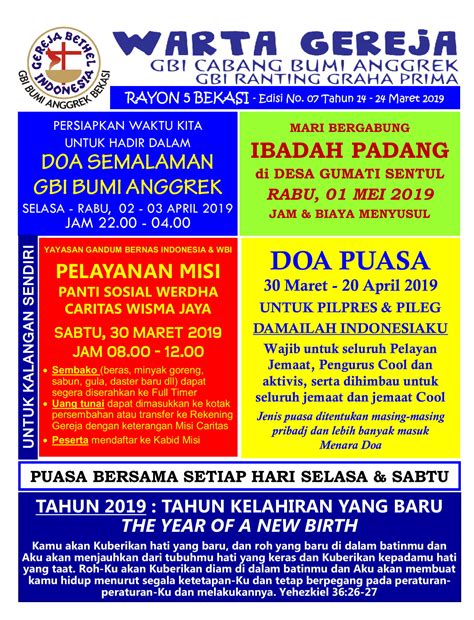 Minggu, 6 juni 2021 11:17 wib. Renungan Minggu 21 Maret 2021 - Bocoran prediksi syair ...