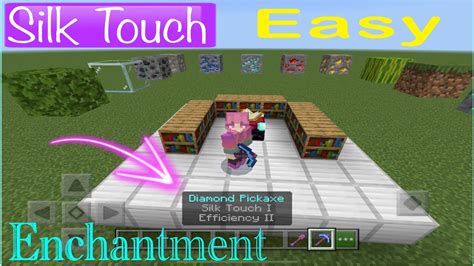 Silk Touch Pickaxe Minecraft Enchantment How To Get What You Need