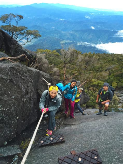 Climb Mt Kinabalu Sabah Malaysian Borneo
