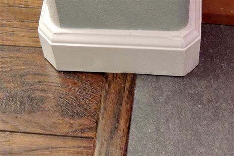 For example, your baseboard molding can match the curved silhouettes found on a patterned tile floor or printed furniture fabric. How to Remove Baseboards without Damage | Crafting in the Rain