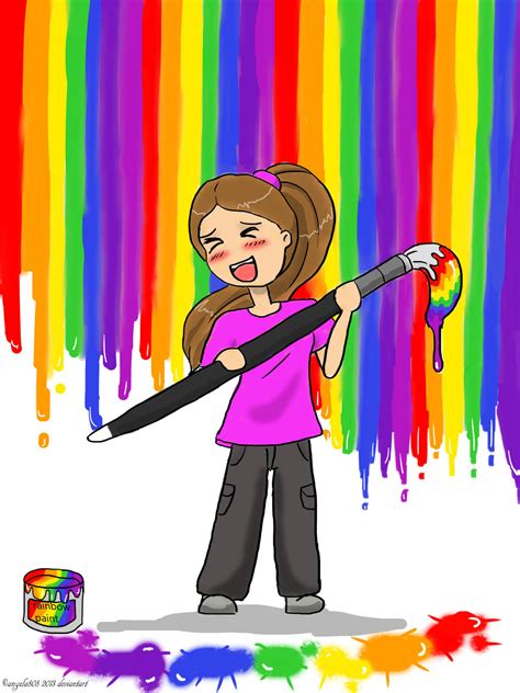I Paint My World Rainbow Id By Angela808 On Deviantart