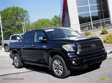 2020 Toyota Tundra Platinum Crewmax 4x4 In Midnight Black Metallic For