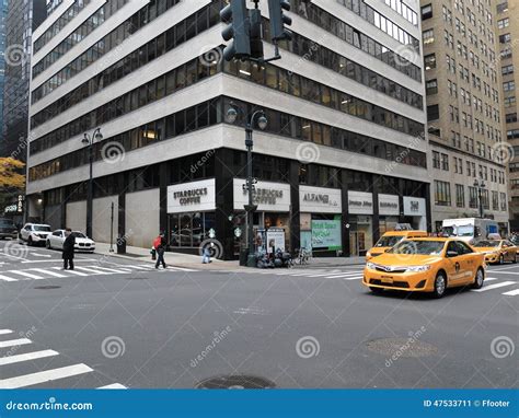 New York City Street Corner Editorial Photo Image 47533711