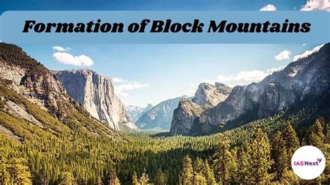 Formation Of Block Mountains