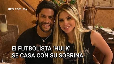 Futbolista Hulk Se Casa Con Su Sobrina Youtube