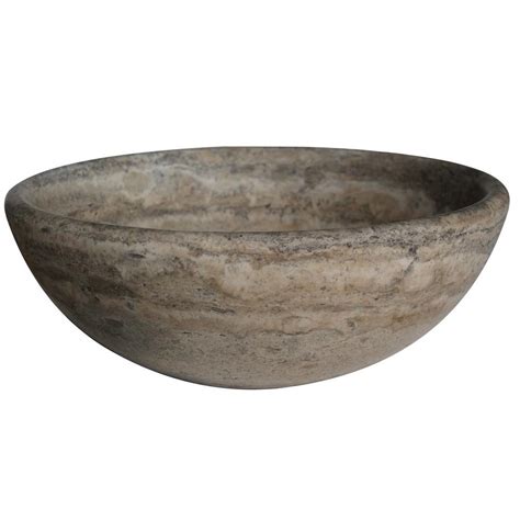 Get the best deal for marble vessel bathroom sinks from the largest online selection at ebay.com. Round Natural Stone Vessel Sink in Grey-TM011-A - The Home ...