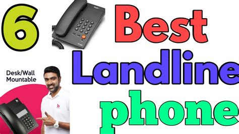 Top 6 Best Basic Landline Phone Best Landline Phone For Jio Airtel