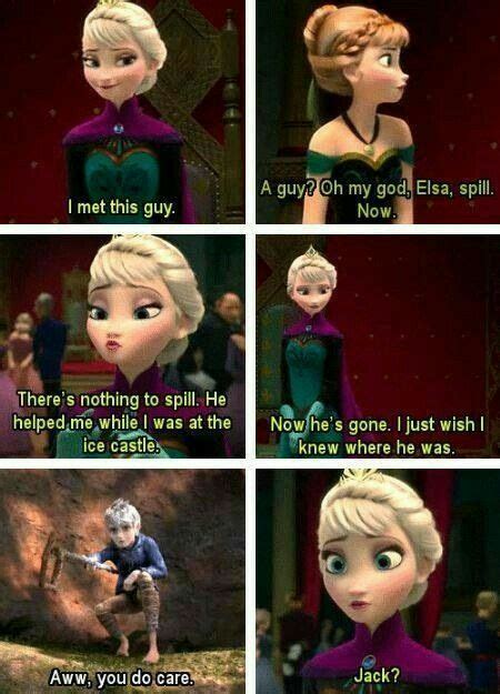 Jack Frost X Elsa Disney Funny Jack Frost And Elsa Jelsa