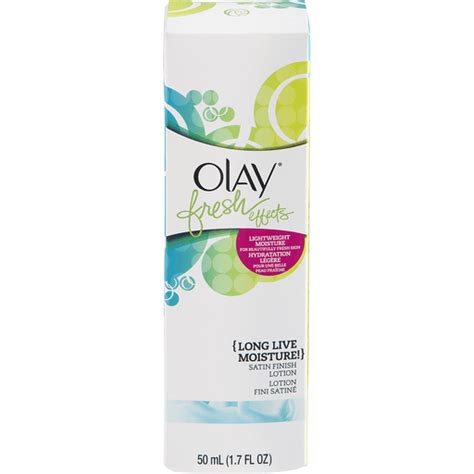 Olay Fresh Effects Long Live Moisture Satin Finsh Lotion Stuffing
