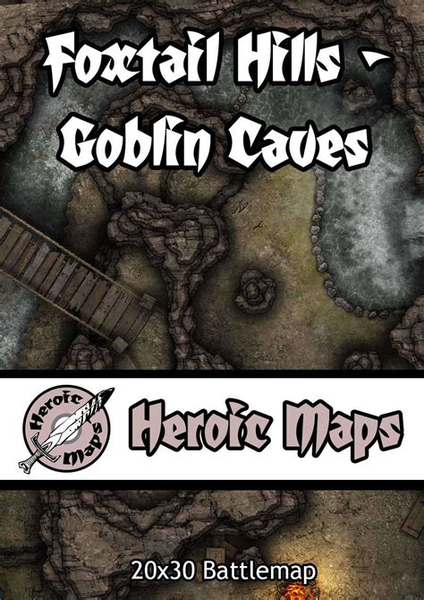Hey, sana, whatchu think about mpreg? Heroic Maps - Foxtail Hills: Goblin Caves - Heroic Maps | Caverns & Tunnels | Dungeons ...