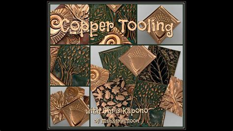 Copper Tooling Embossing On Metal Metal Embossing Metal Forming
