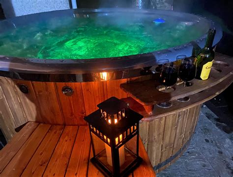 Deluxe Wood Fired Hottubs Auldton Stoves Winter Luxury