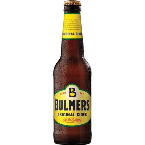 Bulmers Apple Cider Original Bottle 330ml Single Woolworths