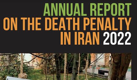 Iran Human Rights Article Public Executions In Iran In 2022