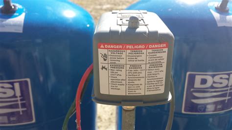 Check the tank's pressure by placing an air pressure gauge on the air charging valve on the top of the tank. plumbing - Max pressure I can set my well to? - Home ...