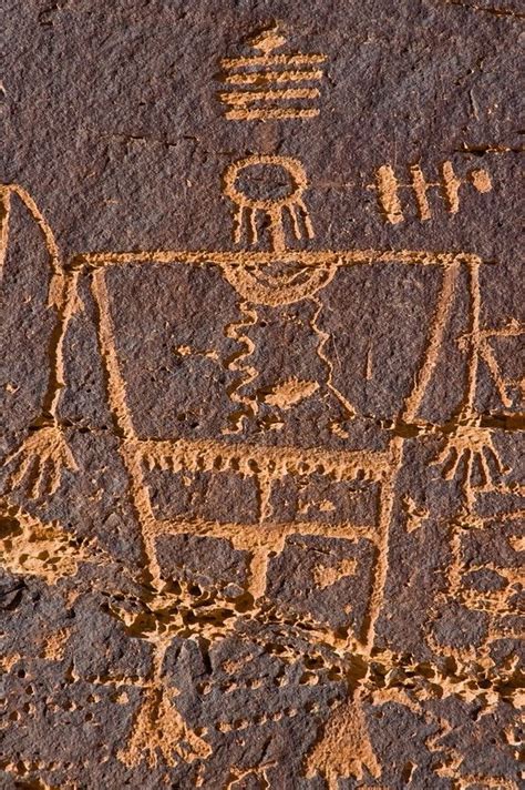 Petroglyphs Near Butler Wash On The San Juan River In Southern Utah