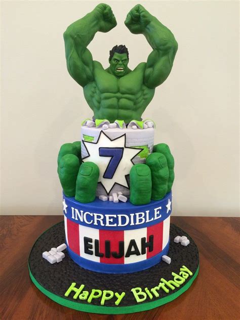 Incredible Hulk Cake Incredible Hulk Cake Made For An Icing Smiles