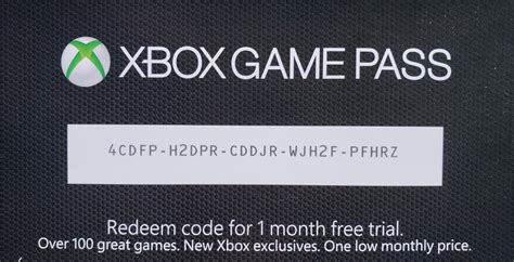 Xbox Game Pass 1 Month Free Trial Rxboxone