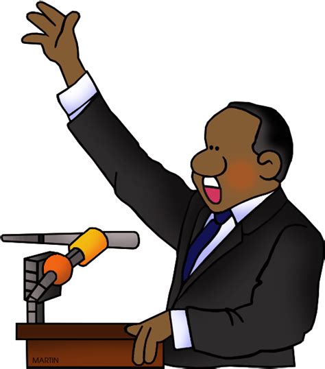 Famous People From Georgia Clip Art Martin Luther King Png Download