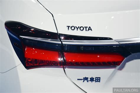 Faw Toyota Corolla Hybrid Shanghai 1291 Paul Tans Automotive News