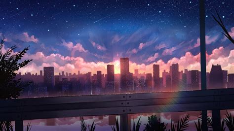 We hope you enjoy our growing collection of hd images to use as a background or home screen for your smartphone or computer. Anime, City, Sunset, Scenery, Buidings, 4K, #6.1034 Wallpaper