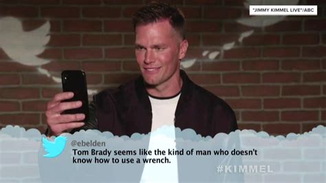 Watch Today Highlight Tom Brady Shares Mean Tweets About Him