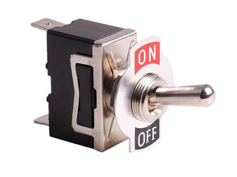 Onoff Single Pole Toggle Switch With Decal Plate 30a12v 12 Volt