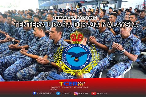 Jawatan Kosong Tentera Udara Diraja Malaysia Tcermy