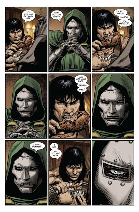 Doctor Doom Gets Intimate With Conan In Savage Avengers 8 Preview