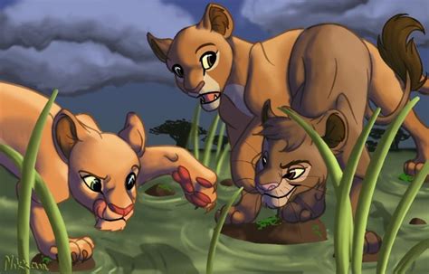 Nala Kula And Chumvi By Blackunia Lion King Art Lion King Fan Art