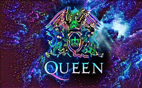 Queen is freddie mercury, brian may, roger taylor and john deacon and they play rock n' roll. Queen band rock freddiemercury space wallpaper Queen...