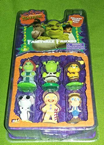 Shrek Fairytale Friends Figurine Set With Princess Fiona Shrek Puss N