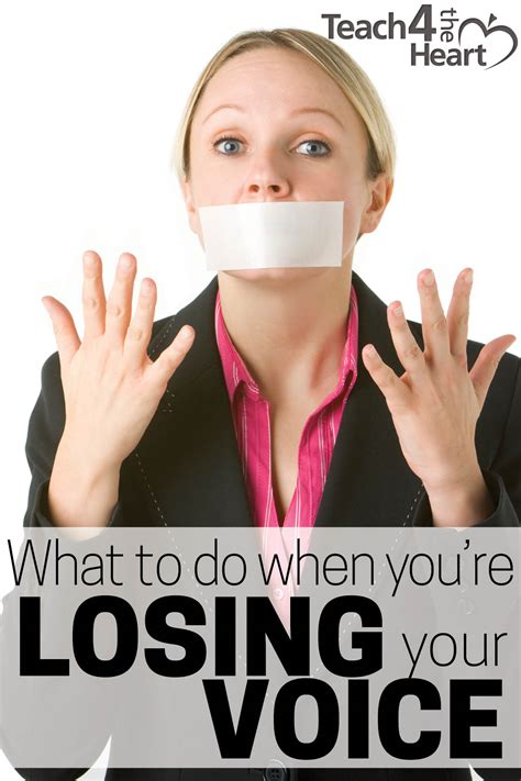 What To Do When Youre Losing Your Voice