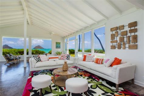 Lanikai Oceanside 5 Bedroom Kailua Vacation Rental Exotic Estates