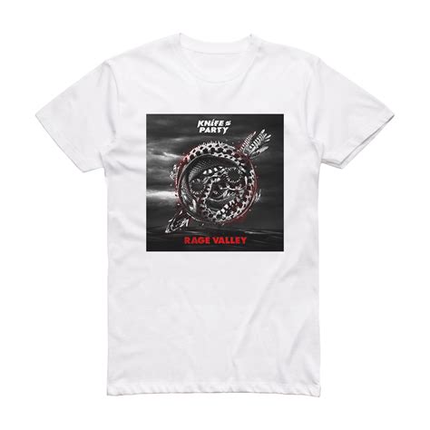knife party rage valley ep album cover t shirt white album cover t shirts
