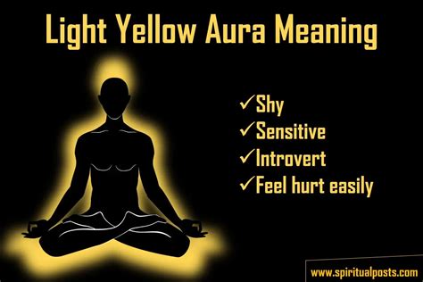 Yellow Aura Color Meaning Shades And Personality Spiritual Posts