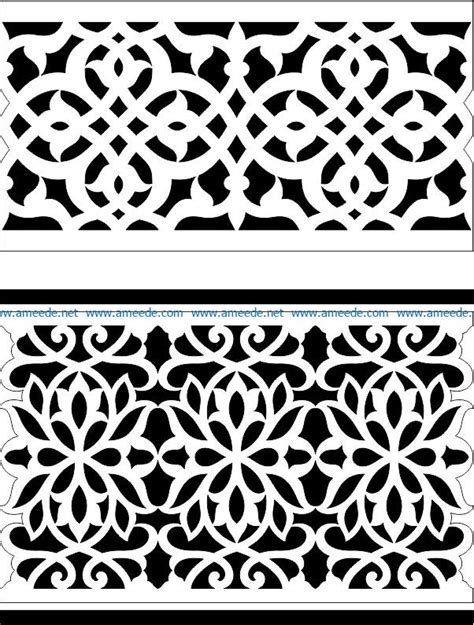 Arabic Border File Cdr And Dxf Free Vector Download For Laser Cut Cnc