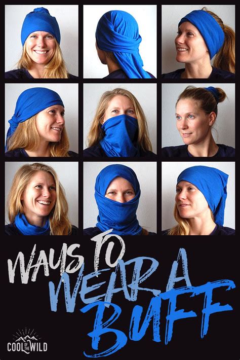 How To Wear A Buff In 14 Simple Styles Buff Headwear Hair Buff How