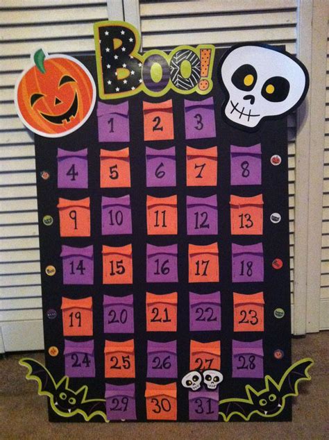 Halloween Countdown Calendar Diy