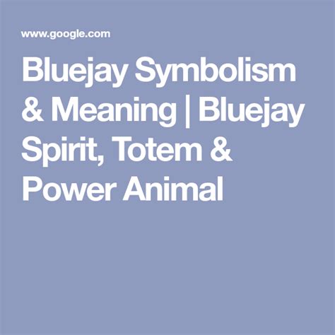 Bluejay Symbolism And Meaning Bluejay Spirit Totem And Power Animal