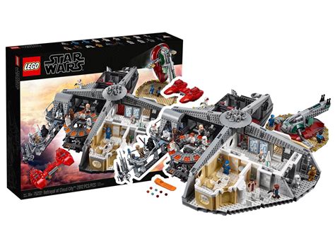 Starting with the upcoming ucs republic gunship, the year's new lego kits will culminate in what will likely be one of the largest builds ever assembled. LEGO Star Wars 75222 Verrat in Cloud City für 341,17 Euro + Gratissets