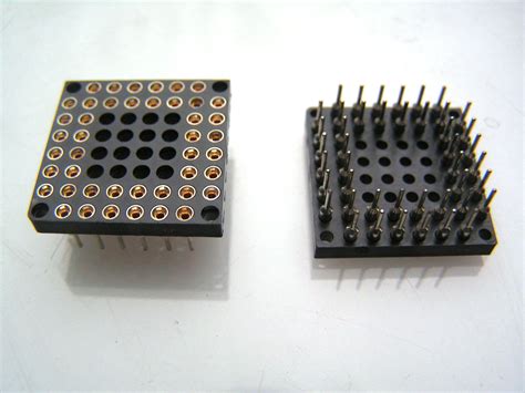 Samtec Mpas 044 Zsgt 10 44 Pin Pin Grid Array Ic Socket Om1018 Rich