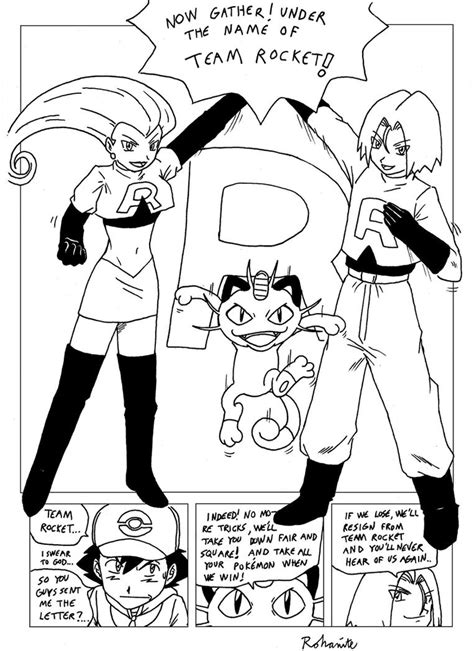 Ash Vs Team Rocket Fan Comic Page 3 By Rohanite On Deviantart