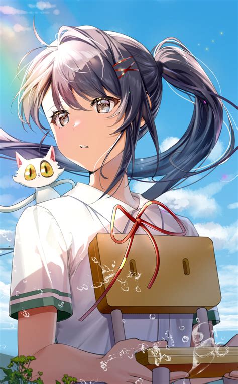 Download Wallpaper 950x1534 Suzume No Tojimari Anime Movie Cute Anime