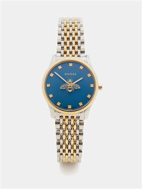 Blue G Timeless Stainless Steel Watch Gucci Matches Uk