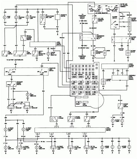 2002 S10 Wiring Harness Diagram